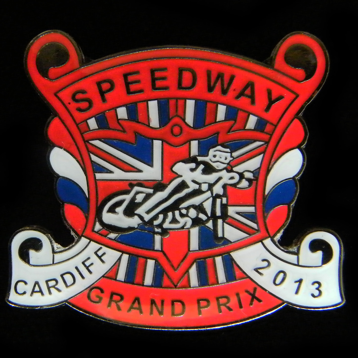 British Speedway Grand Prix Pin Badge