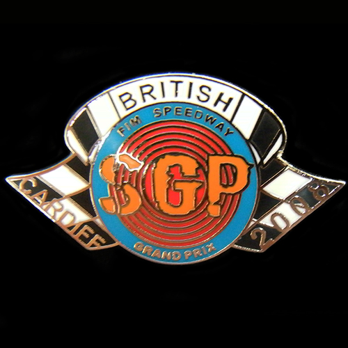British Speedway Grand Prix Pin Badge