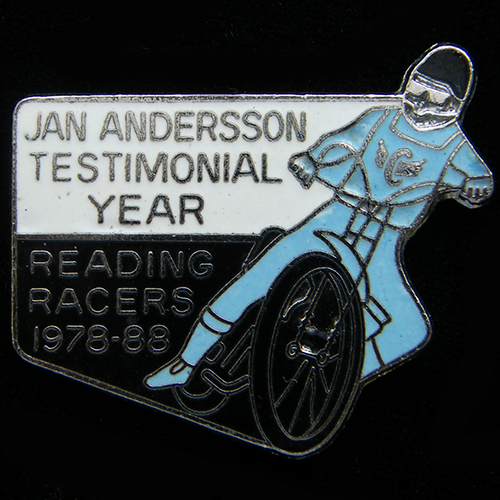 Jan Andersson Speedway lapel badge