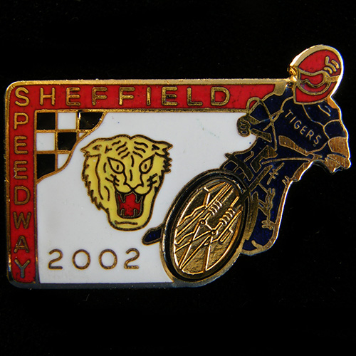 Sheffield Speedway lapel badge
