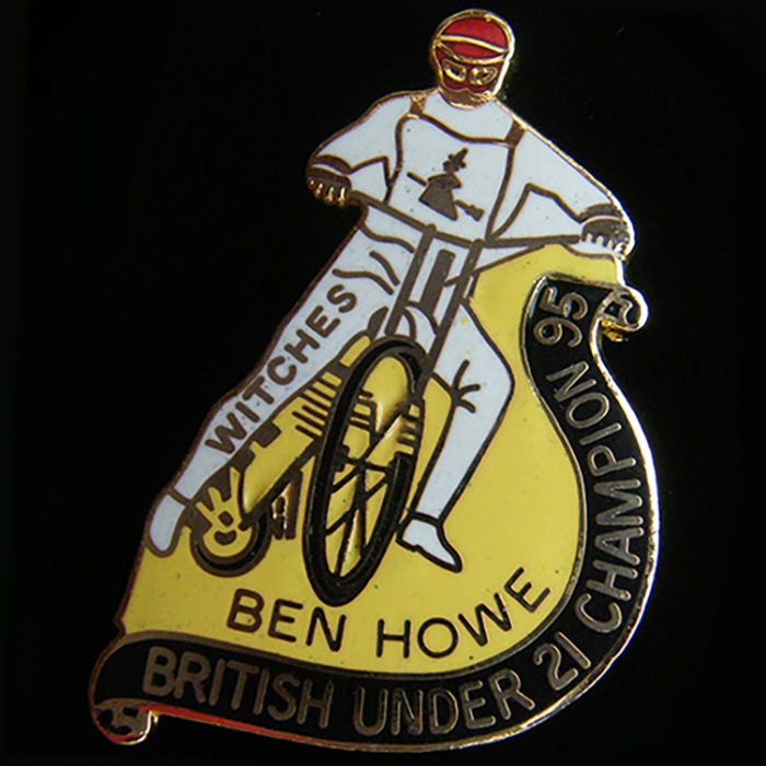 British Under 21 Champion lapel badge