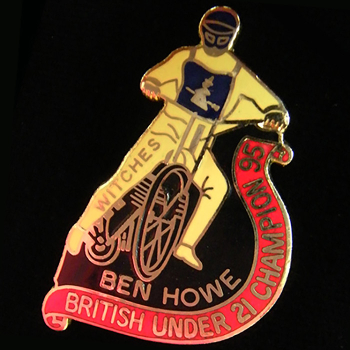 British Under 21 Champion lapel badge