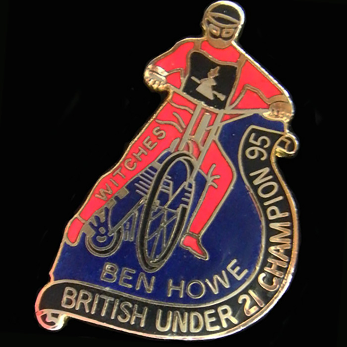 British Under 21 Champion lapel badge