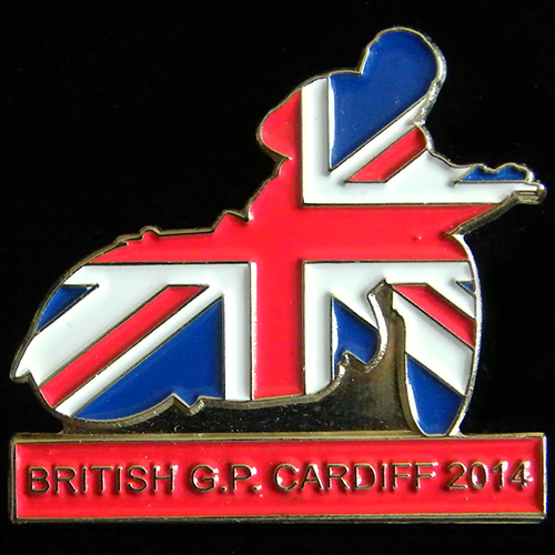 British Speedway Grand Prix Pin Badge