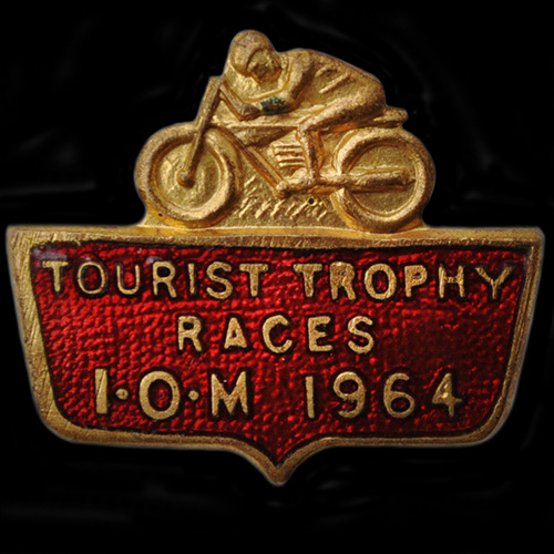 Isle of Man TT Lapel Badge