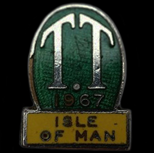 Isle of Man TT Lapel Badge