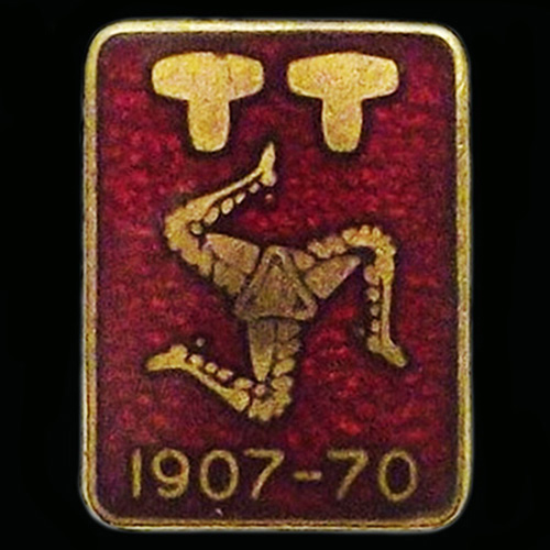 Isle of Man TT Lapel Badge