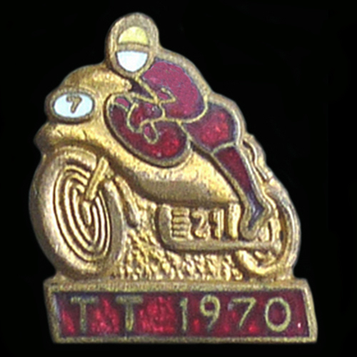 Isle of Man TT Lapel Badge