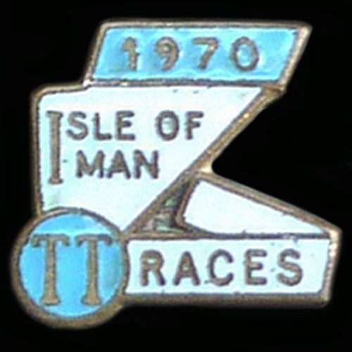 Isle of Man TT Lapel Badge