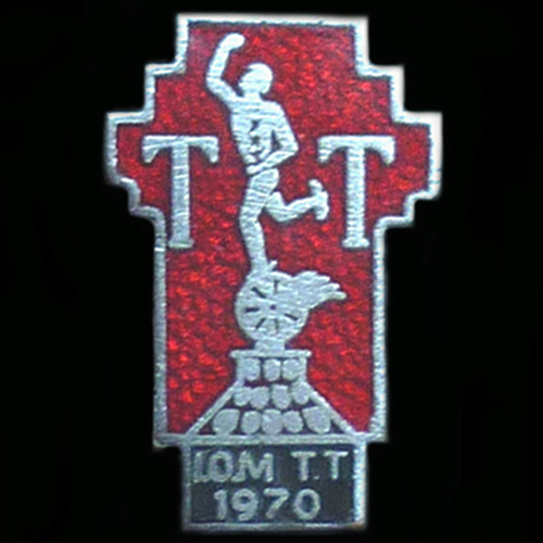 Isle of Man TT Lapel Badge