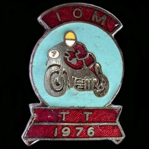 Isle of Man TT Lapel Badge
