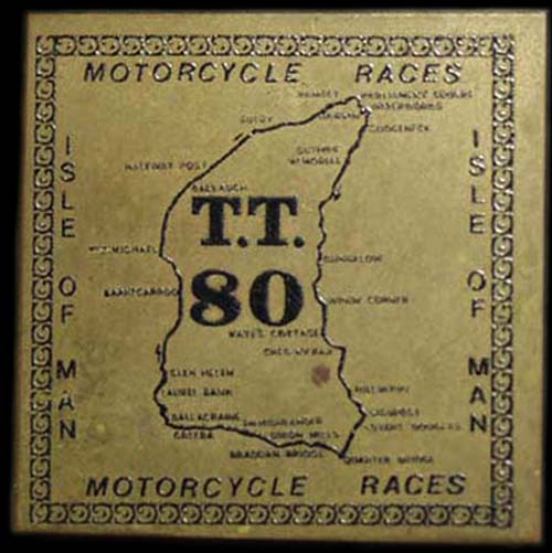 Isle of Man TT Lapel Badge