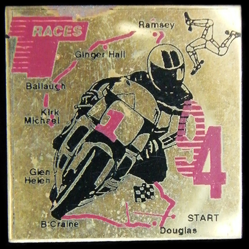 Isle of Man TT Lapel Badge