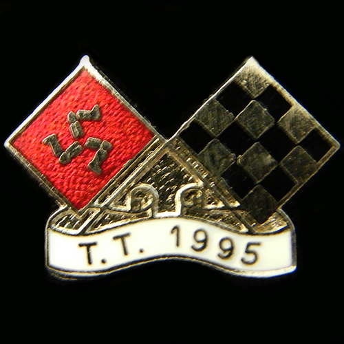 Isle of Man TT lapel badge