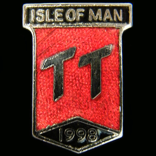 Isle of Man TT lapel badge