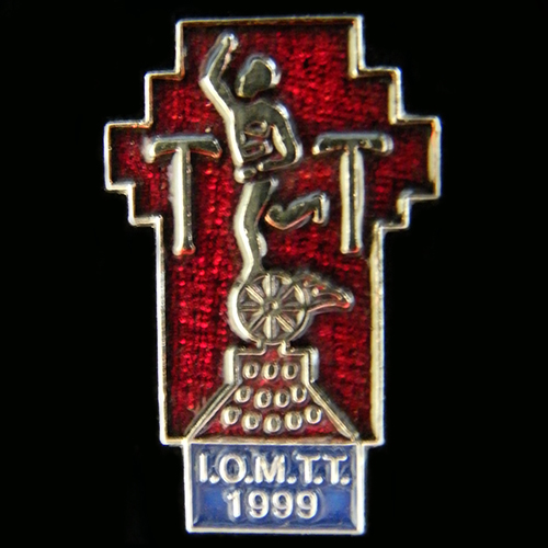 Isle of Man TT lapel badge