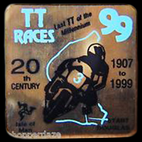 Isle of Man TT Lapel Badge