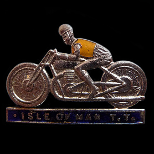 Isle of Man TT Lapel Badge
