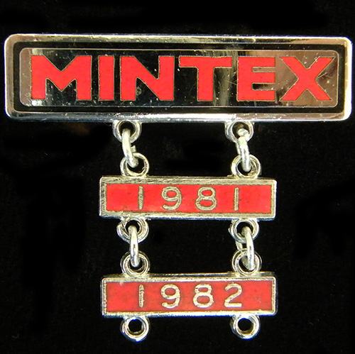 Mintex Rally pin badge