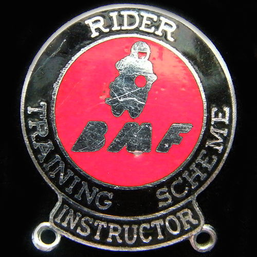 British Motorcyclists Federation Lapel Badge