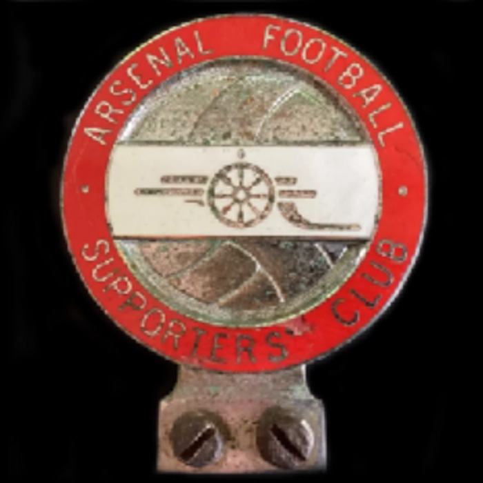 Arsenal Football Supporters Club car badge