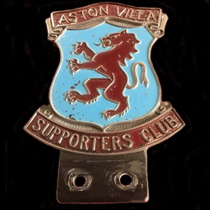 Aston Villa Supporters Club car badge