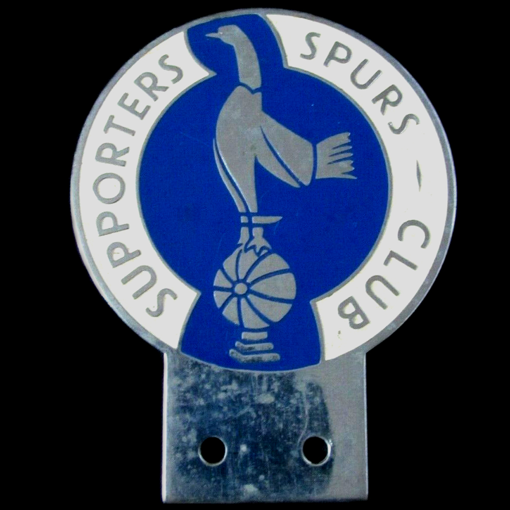 Spurs Supporters car badge