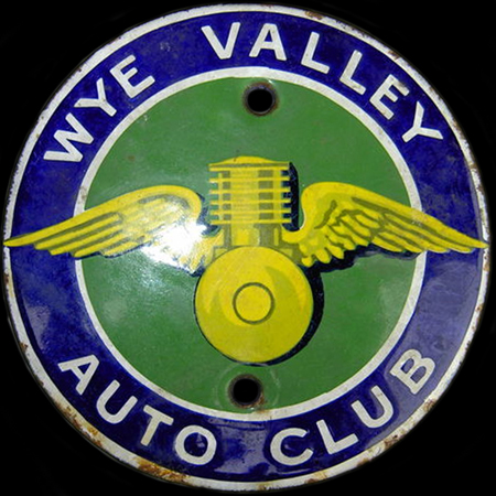 Wye Valley Auto Club Car Badge