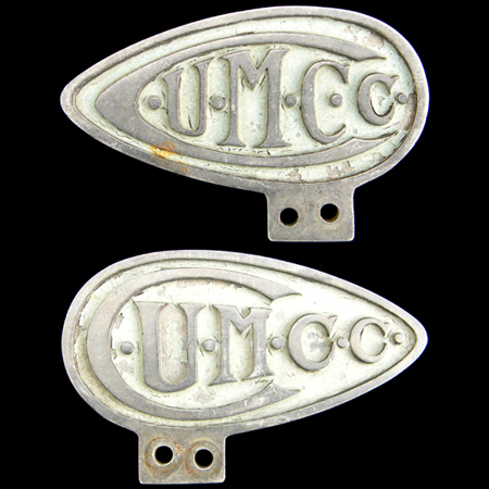 Cambridge University Motor Cycle Club Car Badge