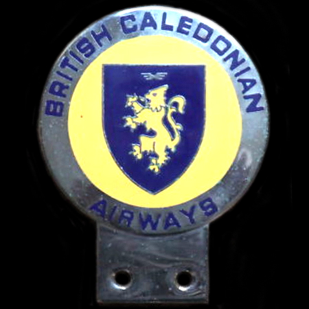 British Caledonian Airways Car Badge