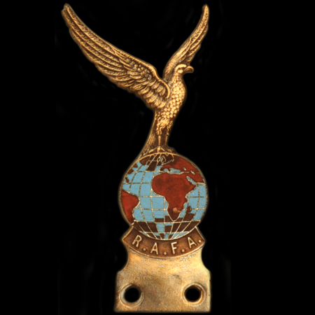 Royal Air Forces Association Motor Club Car Badge