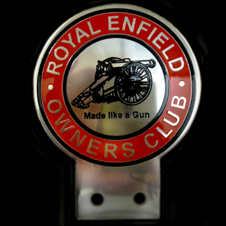 Royal Enfield Owners Club Machine Badge