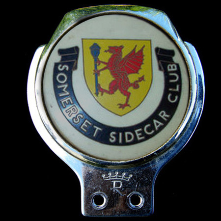 Somerset Sidecar Club Car Badge