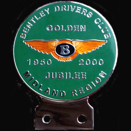 Bentley Drivers Club Midland Region Car Badge