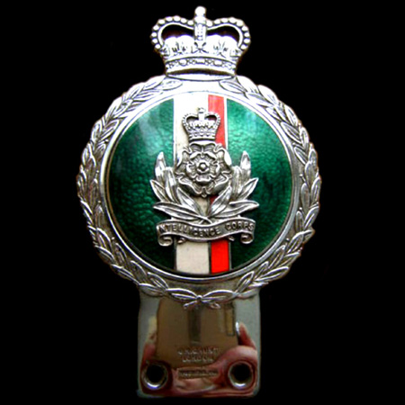 Intelligence Corps Car Badge