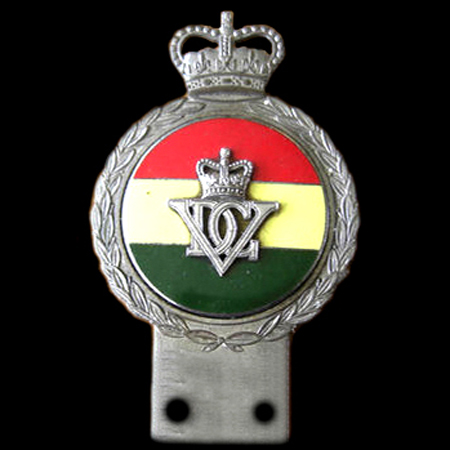 Innerskilling Dragoons Car Badge