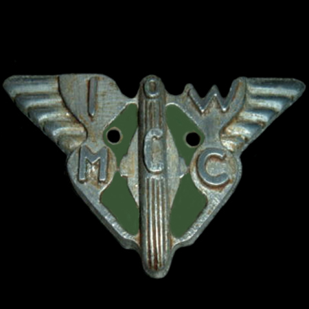 Isle of White Motor Cycle ClubCar Badge