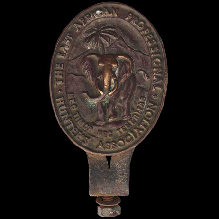 The East African Professional Hunter's Association Car Badge