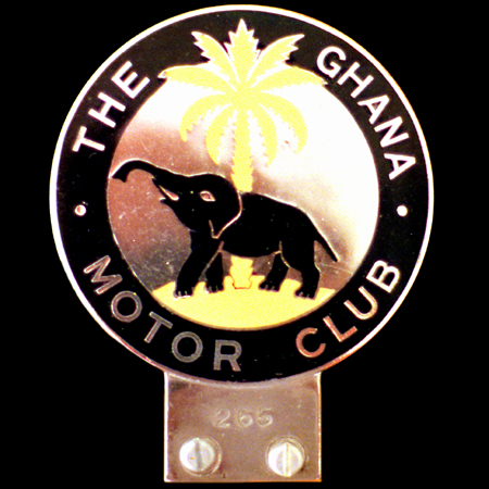 The Ghana Motor Club Car Badge