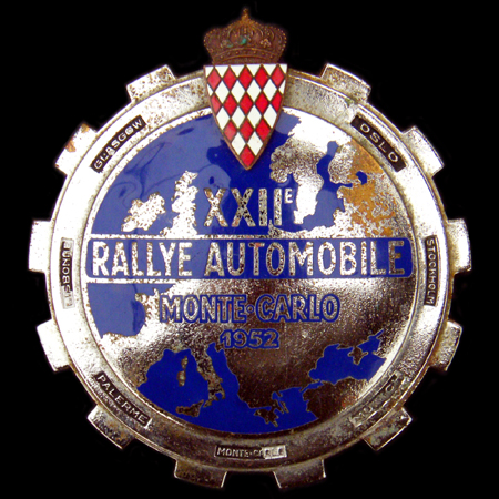 1952 - 22nd Monte Carlo Rally