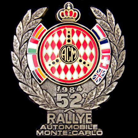 1984 - 52nd Monte Carlo Rally
