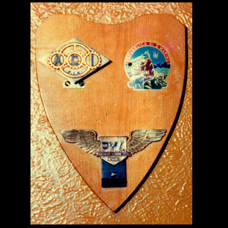 Colt Autobadge Collection "The Start" Display of Car Badge