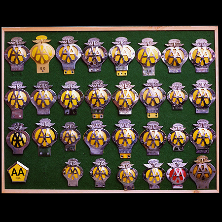 Alan Snowden's Car Badge Display 1