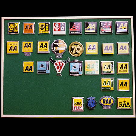 Alan Snowden's Car Badge Display 4