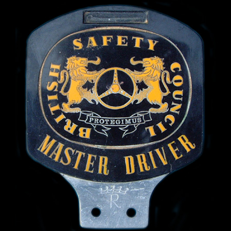 British Safety Council Car Badge