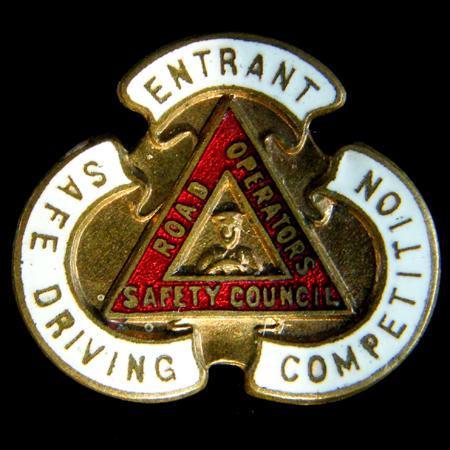 Road Operators Safety Council Lapel Badge / Medallion