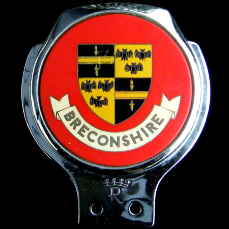 Breconshire (Sir Frycheiniog) Car Badge