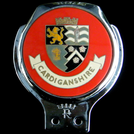 Cardiganshire (Crediganshire) Car Badge