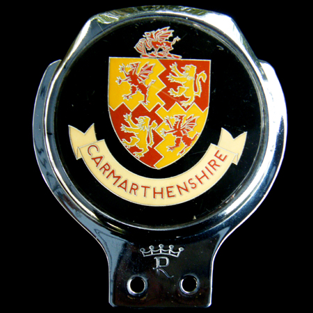 Carmarthenshire (Sir Gaerfyrddin) Car Badge