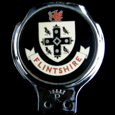 Flintshire (Sir Y Fflint) Car Badge